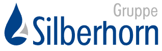 Silberhorn Gruppe Logo – Offizieller Partner von Schmid Bedachungen für innovative Reinigungssysteme und Oberflächenbearbeitung.